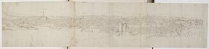 Panoramisch Uitzicht op Rome vanaf Monte Janiculus
